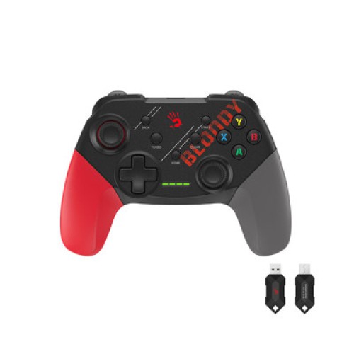 A4Tech Bloody GPW50 2.4G Wireless & USB Gaming Controller - Red