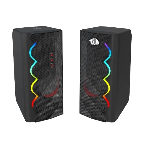 Redragon GS522 2.0 Channel Cipher RGB Gaming Speaker