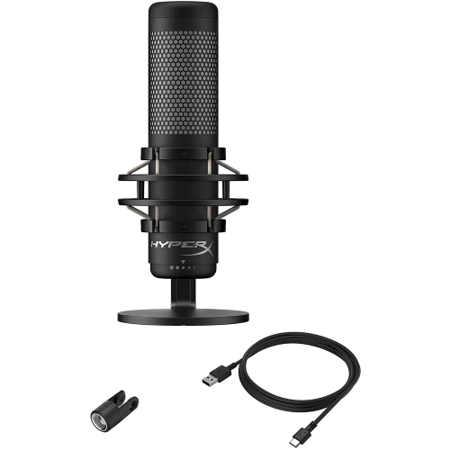 HYPERX QUADCAST S HIGH PERFORMANCE MULTI PATTERN USB MICROPHONE