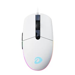 DAREU EM911 RGB Gaming Mouse (White)