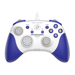 DAREU H101 Wired Gamepad 360° Joystick Controller (Blue)