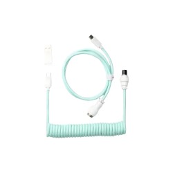 Keychron Coiled Aviator Cable (Mint)