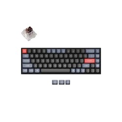 Keychron K6 Pro QMK/VIA Fully Assembled RGB Hot-Swappable Brown Switch Wireless Custom Mechanical Keyboard