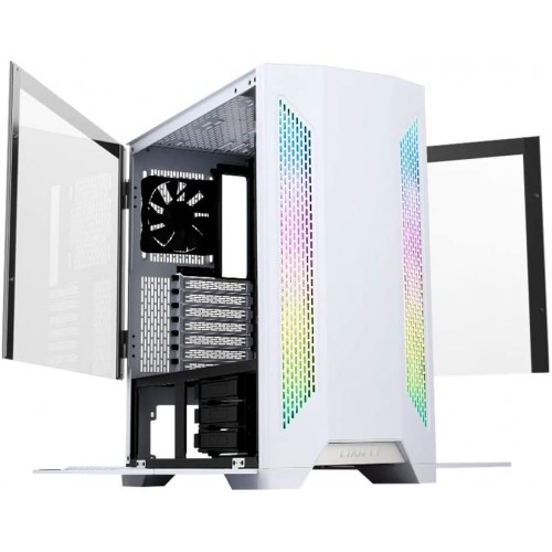 Lian Li LANCOOL II RGB ATX Mid Tower Gaming Case (White)