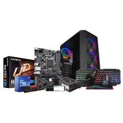 GIGABYTE H470M K With Intel Core i3-10100 PC Build