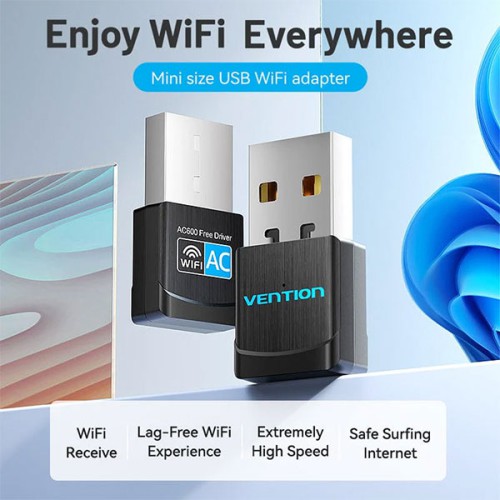 VENTION KDRB0 USB 2.0 Wi-Fi Dual Band Adapter