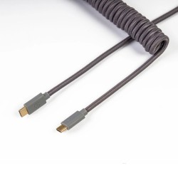 Keychron Coiled Aviator Cable(Gray)