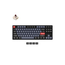 Keychron K8 Pro QMK/VIA Fully Assembled RGB Hot-Swappable Brown Switch Wireless Mechanical Keyboard