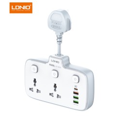 Ldnio SC2413 PD & QC3.0 2 Universal Outlets Power Socket