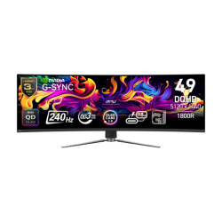 MSI MPG 491CQPX QD-OLED 240Hz 49-inch QD-OLED 5120 x 1440 (DQHD) Monitor