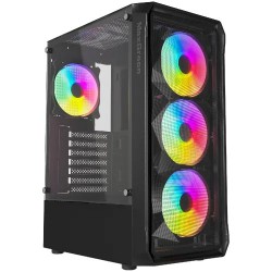 MaxGreen 825-V2 Mid-Tower ARGB ATX Gaming Case