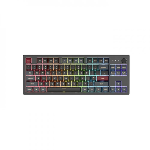 Montech MKey MK87DR TKL Freedom Red 85  Mechanical Keyboard with Knob