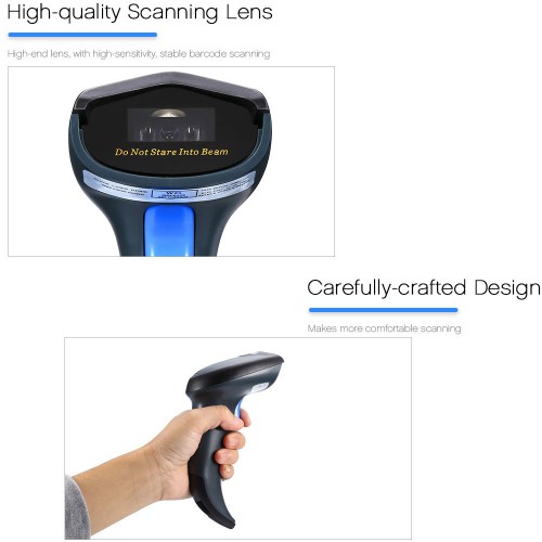 NETUM W6 2.4GHz Wireless Barcode Scanner