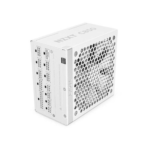 NZXT C850 850 Watt 80 Plus Gold ATX 3.1 Full-Modular Power Supply - White