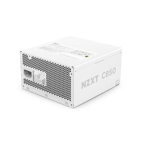 NZXT C850 850 Watt 80 Plus Gold ATX 3.1 Full-Modular Power Supply - White