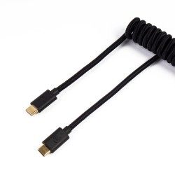 Keychron Coiled Aviator Cable (Black)