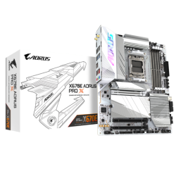 GIGABYTE X670E AORUS PRO X AM5 LGA 1718 AMD X670E EATX Motherboard