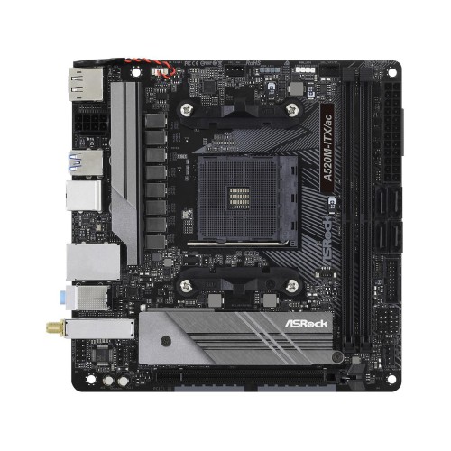 ASRock A520M-ITX/AC AM4 AMD A520 SATA 6Gb/s Mini ITX AMD Motherboard