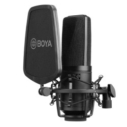 Boya BY-M1000 Multi-Pattern Large Diaphragm Condenser Microphone