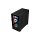 1STPLAYER D7 M-ATX RGB Gaming Case (Black)