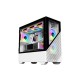 1STPLAYER D7 M-ATX RGB Gaming Case (White)