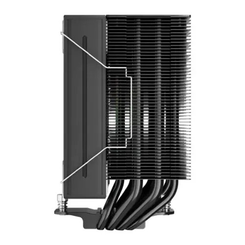 1STPLAYER PS130 ARGB Aluminum Fins Hydro Bearing CPU Air Cooler