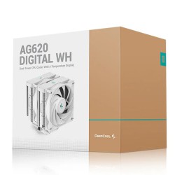 DeepCool AG620 DIGITAL WH DUAL TOWER CPU AIR COOLER