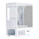 ARS Snow J-330-1 ARGB Desktop Gaming Case White