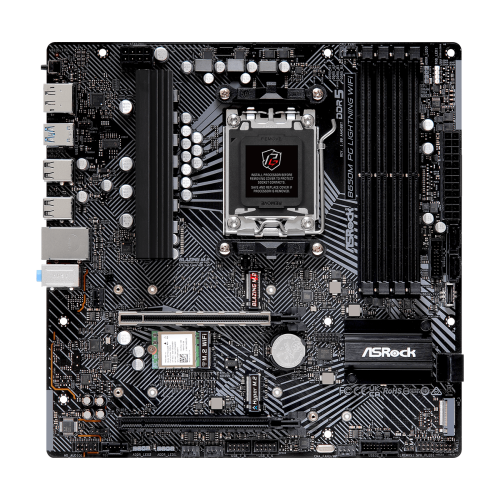 ASRock B650M PG Lightning WiFi AMD AM5 DDR5 Micro ATX Motherboard