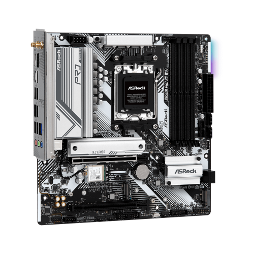 ASRock B650M Pro RS WiFi AMD AM5 DDR5 Micro ATX Motherboard