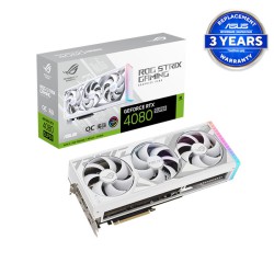 ASUS ROG Strix GeForce RTX 4080 SUPER 16GB GDDR6X White OC Edition Graphics Card