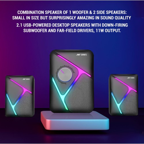 Ant Esports GS270 2.1 Stereo Gaming Speaker