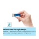 Apacer AH25C 256GB USB 3.2 Gen 1 Ocean Blue Pen Drive