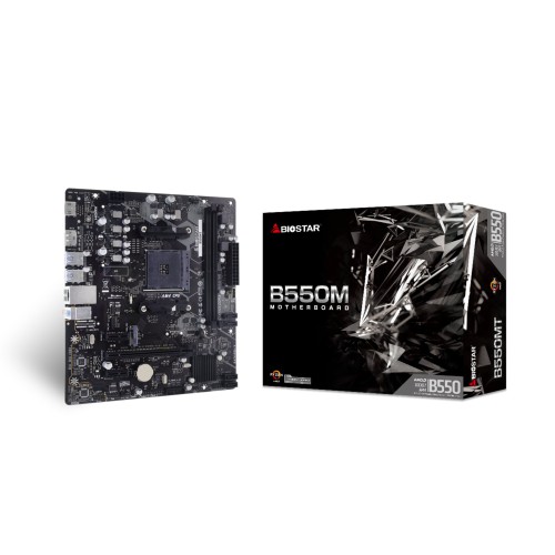 BIOSTAR B550MT V 6.0 DDR4 AMD AM4 Micro ATX Motherboard