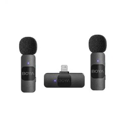 BOYA BY-V2 Ultracompact 2.4GHz Wireless Microphone System for iOS Device