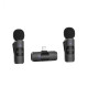 BOYA BY-V2 Ultracompact 2.4GHz Wireless Microphone System for iOS Device