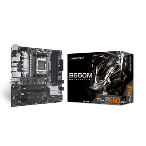 Biostar B650MT-E PRO AMD AM5 Micro-ATX Motherboard