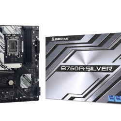 Biostar B760A-SILVER Intel 12th/13th/14th Gen ATX Motherboard