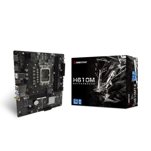 Biostar H610MT-E 12th/13th/14th Gen micro atx motherboard