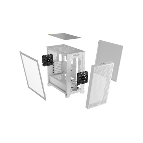 Corsair 3000D AIRFLOW Mid-Tower Casing (White)