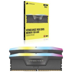 CORSAIR VENGEANCE 16GB DDR5 DRAM 6000MT/s CL28 AMD EXPO & Intel XMP RAM Kit