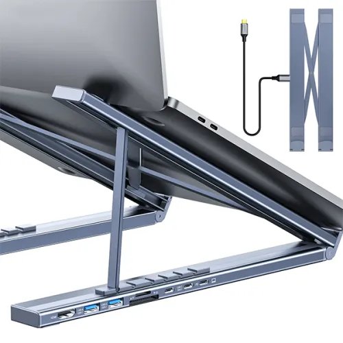 Choetech HUB-M48 7-in-1 Type-C To HDMI HUB Laptop Stand