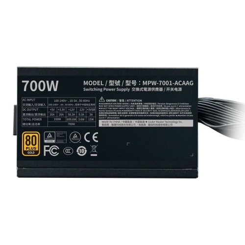 Cooler Master G700 GOLD 700W Power Supply