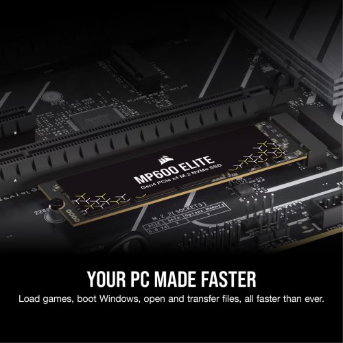 Corsair MP600 ELITE 2TB PCIe Gen4 x4 NVMe 1.4 M.2 SSD