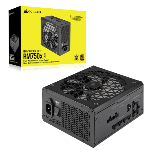 Corsair RM750x SHIFT 750W 80 PLUS Gold Fully Modular ATX Power Supply