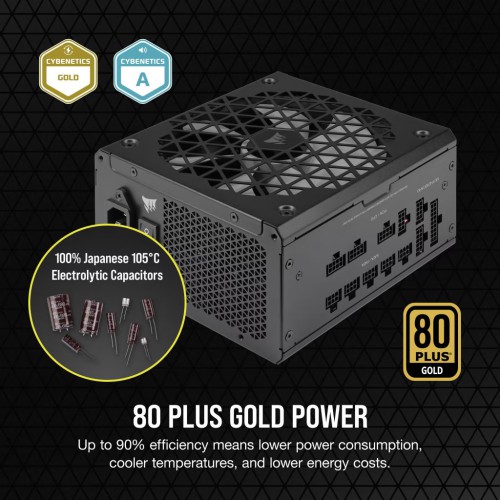 Corsair RM850x SHIFT 850W 80 PLUS Gold Fully Modular ATX Power Supply