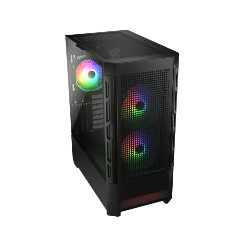 Cougar AIRFACE RGB Mid Tower Gaming Casing - Black