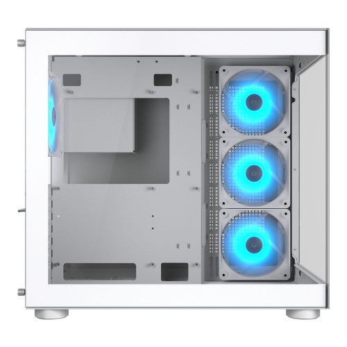 Cougar FV150 RGB Dual Chamber Mid Tower ATX Gaming Casing White