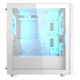 Cougar UNIFACE MINI RGB m-ATX Mini Tower Gaming Casing White