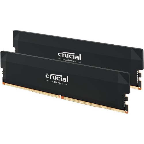 Crucial Pro DDR5-6400 16GB UDIMM OC Gaming Memory Black